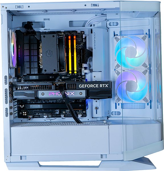 Gaming PC AlzaPC GameBox Elite - i7 / RTX5070Ti / 32GB RAM / 2TB SSD / White ...