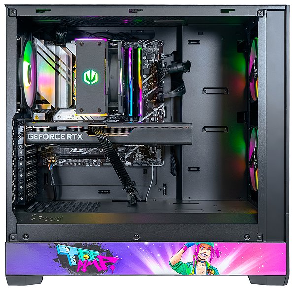 Gaming PC AlzaPC GameBox Prime Rapture TEEPIMP Edition - i5 / RTX5060 Ti 16GB / 32GB RAM / 2TB SSD ...
