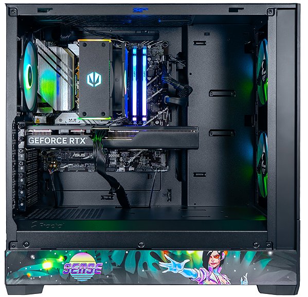 Gaming PC AlzaPC GameBox Prime Rapture SENSE Edition - i5 / RTX5060 Ti 16GB / 32GB RAM / 2TB SSD ...