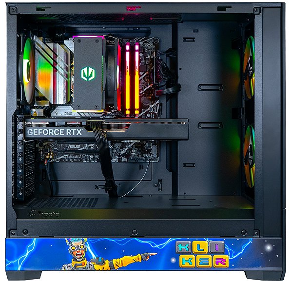 Gaming PC AlzaPC GameBox Prime Rapture KLIKER Edition - i5 / RTX5060 Ti 16GB / 32GB RAM / 2TB SSD ...