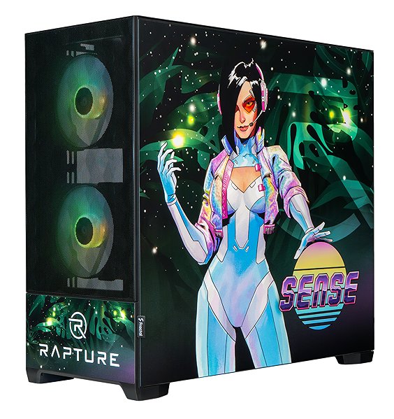 Gaming PC AlzaPC GameBox Prime Rapture SENSE Edition - i5 / RTX5070 / 32GB RAM / 1TB SSD ...