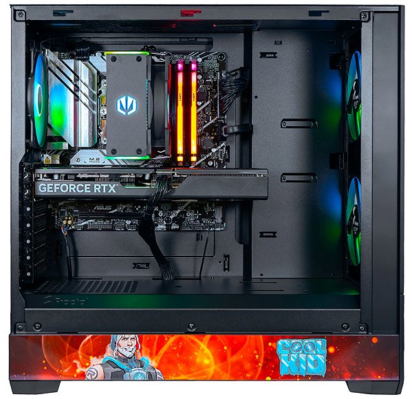 Gaming PC AlzaPC GameBox Prime Rapture COOLKID Edition - i5 / RTX5070 / 32GB RAM / 1TB SSD ...