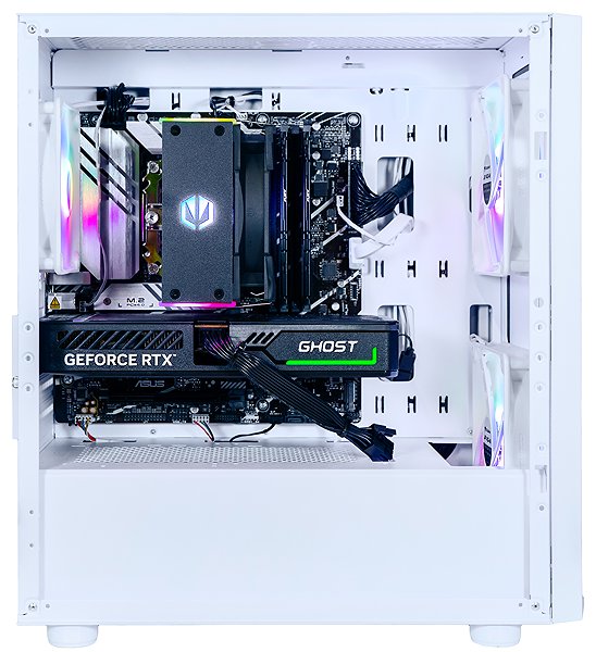 Gaming PC AlzaPC GameBox Prime Mini - i5 / RTX5060 / 32GB RAM / 2TB SSD / No OS / White ...