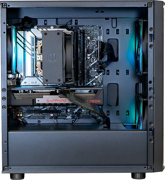 Gaming PC AlzaPC GameBox Prime Mini - i7 / RX9060XT 16GB / 32GB RAM / 2TB SSD / No OS ...