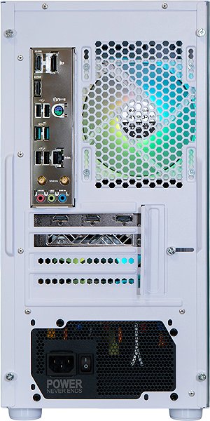 Gaming PC AlzaPC GameBox Prime Mini - i7 / RX9060XT 16GB / 32GB RAM / 2TB SSD / No OS / White ...