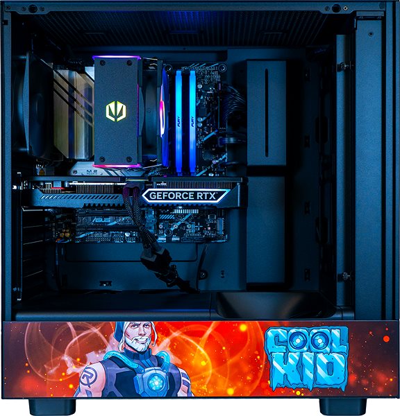 Gaming PC AlzaPC GameBox Prime Rapture COOLKID Edition - i7 / RTX4070 SUPER / 32GB RAM / 1TB SSD ...