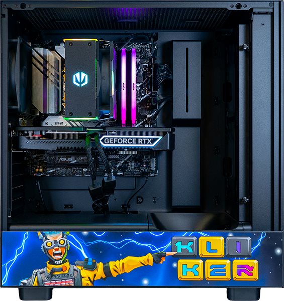 Gaming PC AlzaPC GameBox Prime Rapture KLIKER Edition - i7 / RTX4070 SUPER / 32GB RAM / 1TB SSD ...
