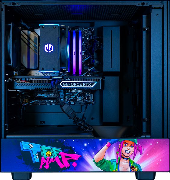 Gaming PC AlzaPC GameBox Prime Rapture TEEPIMP Edition - i7 / RTX4070 SUPER / 32GB RAM / 1TB SSD ...