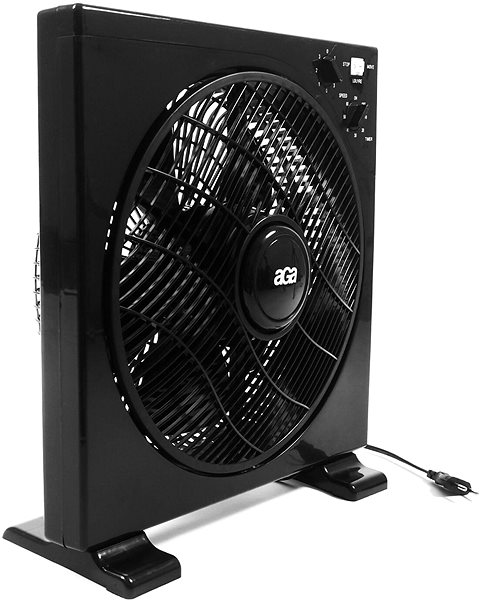 Ventilátor Aga Podlahový ventilátor 30 cm čierny ...