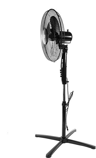 Fan Aga Stand fan 43 cm black ...