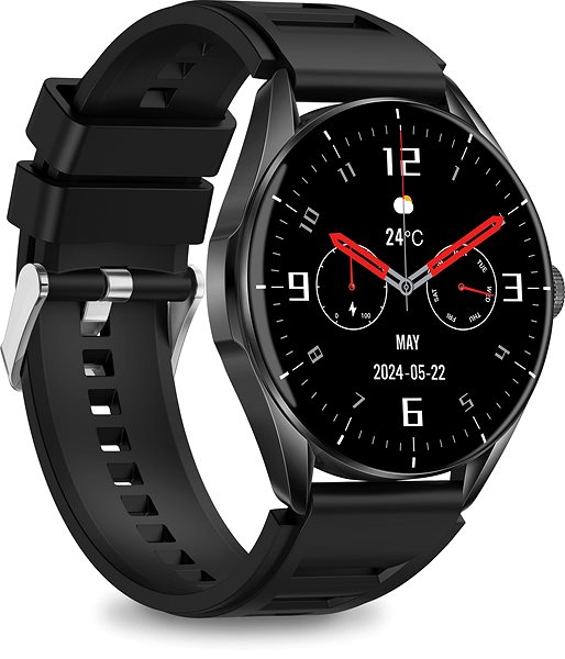Smart hodinky Aligator Watch AMOLED, čierne ...