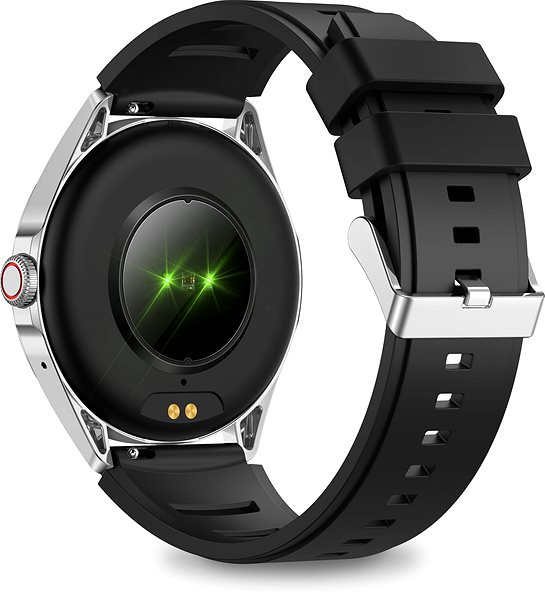 Smart hodinky Aligator Watch AMOLED, strieborné ...
