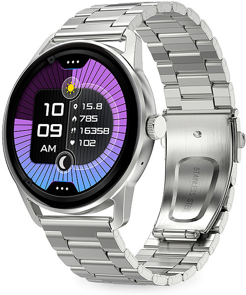 Smart Watch Alligator Watch AMOLED PRO, silver ...