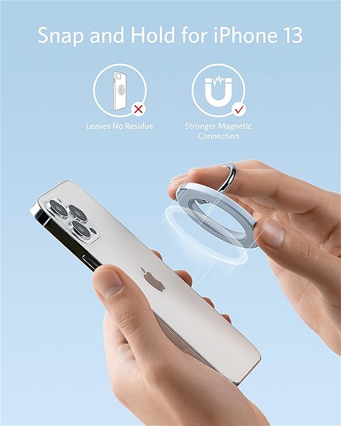 Phone holder Anker Mag Go Ring Holder, Blue ...