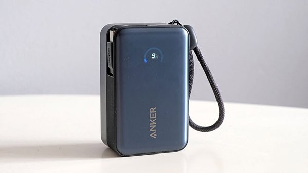Power Bank Anker Nano 10000mAh, 45W with USB-C cable black ...