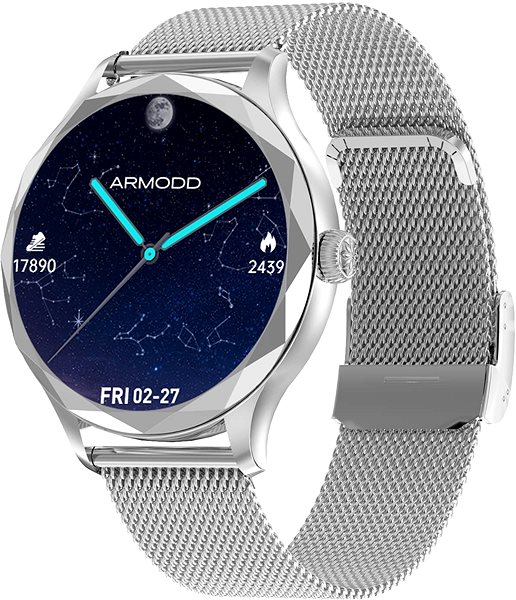 Smartwatch ARMODD Candywatch Diamond 3 silber ...