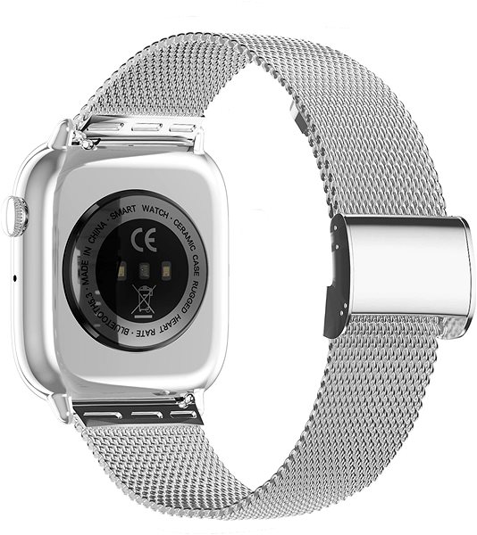 Smart Watch ARMODD Prime 2 silver with metal strap + silicone strap ...