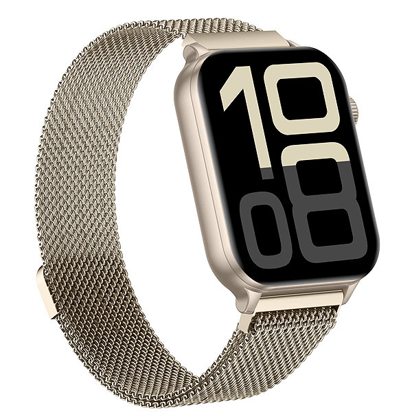 Smart Watch ARMODD Prime 3 GPS gold with metal + silicone strap ...