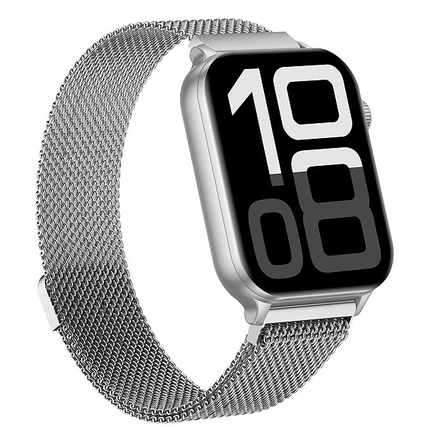 Smart Watch ARMODD Prime 3 GPS silver with metal + silicone strap ...