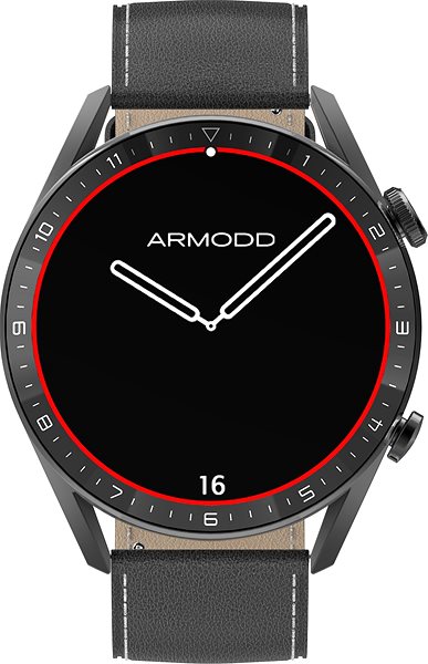 Smart Watch ARMODD Silentwatch 5 Pro black/leather ...