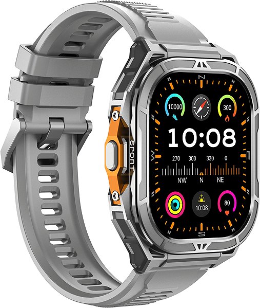 Smart Watch ARMODD Titan silver ...