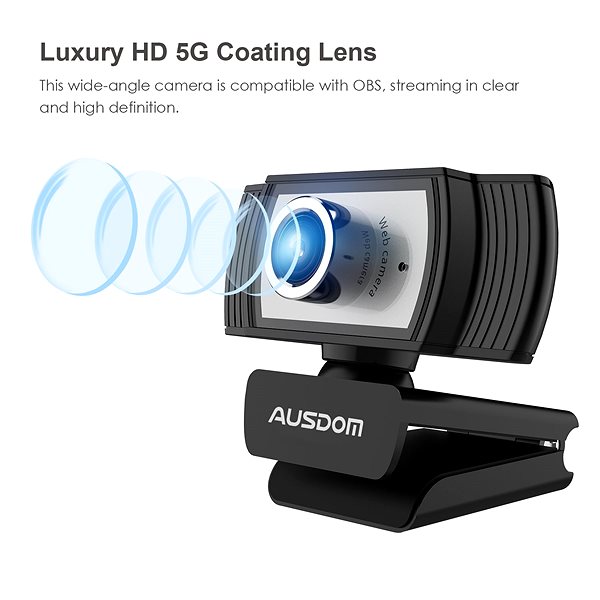 Webcam Ausdom AW33 Features/technology