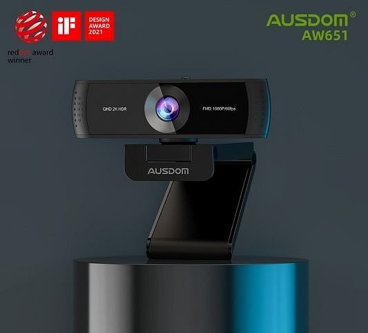 Webcam Ausdom AW651 Rückseite