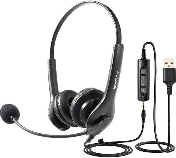Kopfhörer Ausdom BS01 Anschlussmöglichkeiten (Ports)