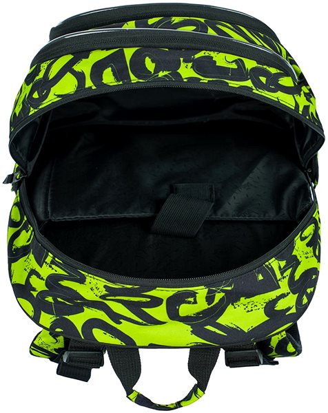 School Backpack Baagl School Backpack Core Lime Tag .