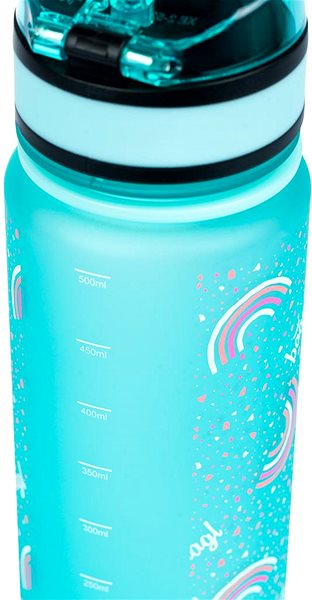 Trinkflasche BAAGL Tritan Trinkflasche Rainbow, 500 ml ...