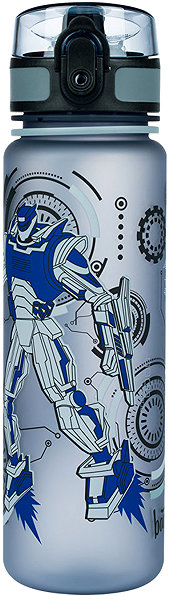 Trinkflasche BAAGL Tritan Trinkflasche Robots, 500 ml ...