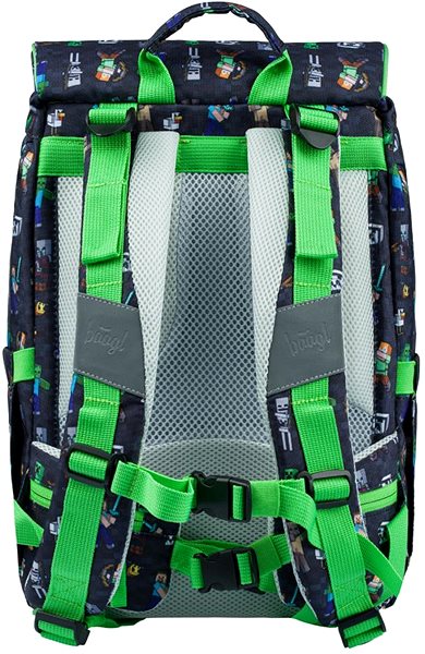 School Backpack BAAGL School Backpack Airy Minecraft .