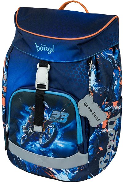 School Backpack BAAGL School Backpack Airy Motorbike .