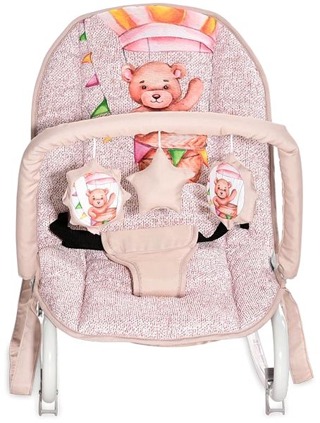 Baby Rocker Lorelli rocking chair Eliza beige balloon ...