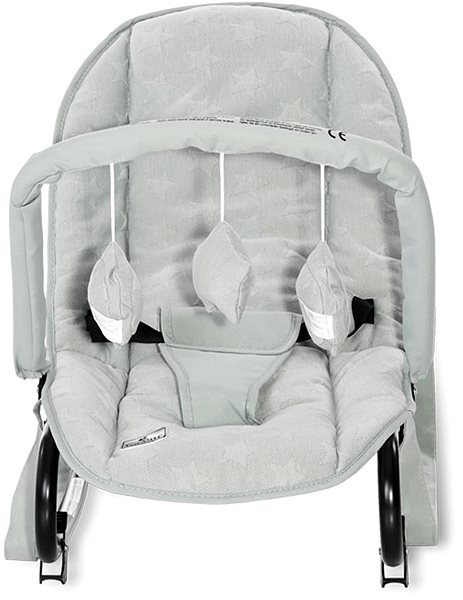 Baby Rocker Lorelli rocking chair Eliza luxe frosty green stars ...