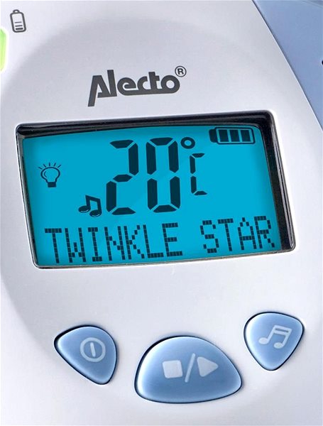 Baby Monitor ALECTO Eco DECT DBX-88 ECO Blue Features/technology
