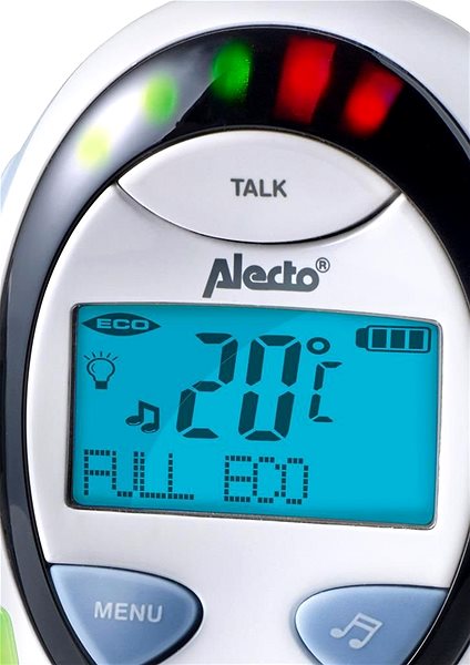 Baby Monitor ALECTO Eco DECT DBX-88 ECO Blue Features/technology