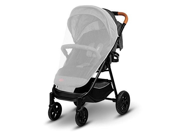 Baby Buggy LIONELO BELL Graphite Screen