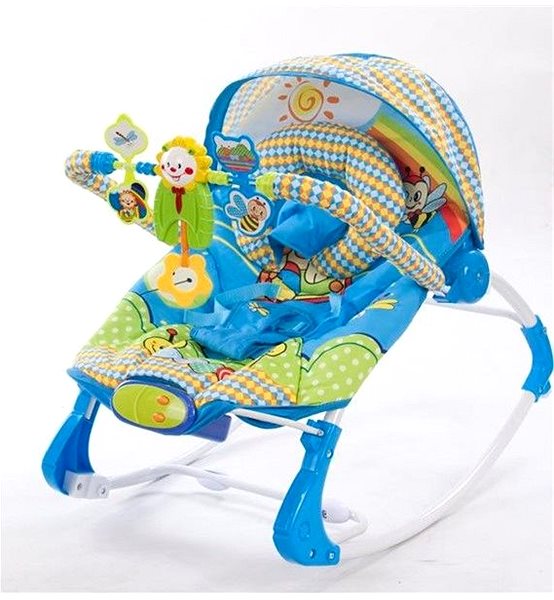 Baby Rocker SUN BABY Baby rocker Lion with a Canopy ...