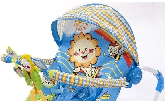 Baby Rocker SUN BABY Baby rocker Lion with a Canopy Features/technology