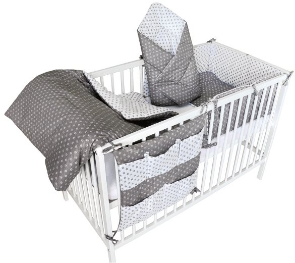 Detská posteľná bielizeň COSING 9-dielna sada pre novorodencov – Hviezdy ...