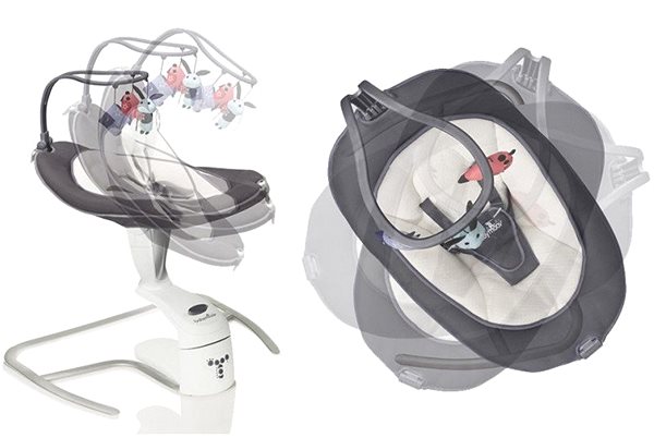 Baby Rocker BABYMOOV Swoon Motion Features/technology