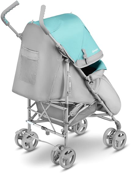 Baby Buggy LIONELO ELIA Tropical Turquoise Back page