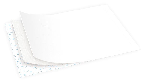 Přebalovací podložka Canpol babies multifunkční hygienické podložky lepicí 90 × 60 cm, 10 ks ...