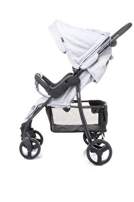 Baby Buggy 4BABY Rapid XIX Grey Lateral view