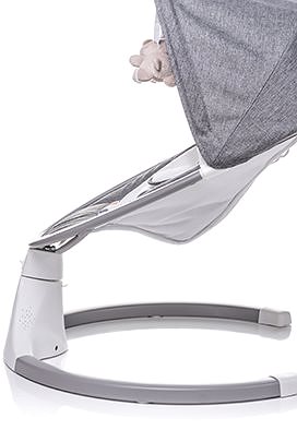 Baby Rocker 4BABY Rocker with Music and Vibrations Rock n Relax Grey Features/technology