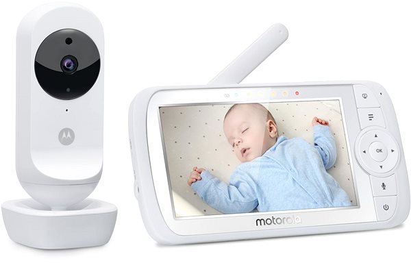Baby Monitor Motorola EASE 35 Lateral view