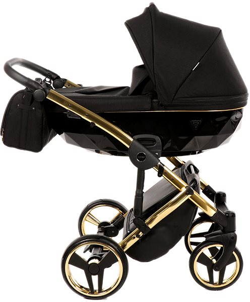 Baby Buggy JUNAMA Diamond 04 Gold Lateral view