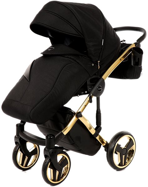 Baby Buggy JUNAMA Diamond 04 Gold Lateral view