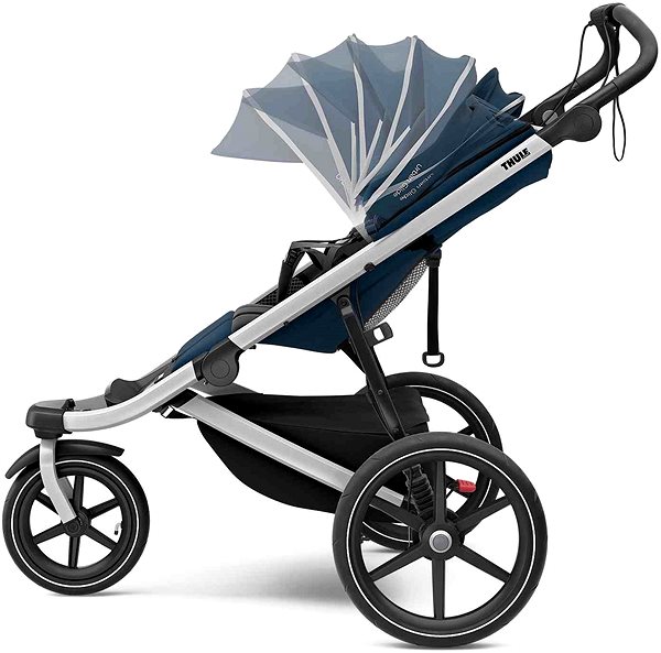 Baby Buggy THULE URBAN GLIDE 2 2021 Majolica Blue SINGLE Lateral view